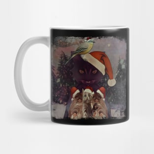 Family christmas photo Mug